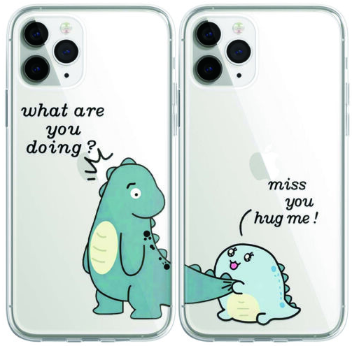 Iphone Case White Dino